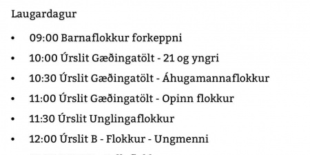 Sörli Hestamannafélag, Íþrótt, Lífstíll