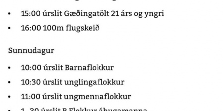 Sörli Hestamannafélag, Íþrótt, Lífstíll