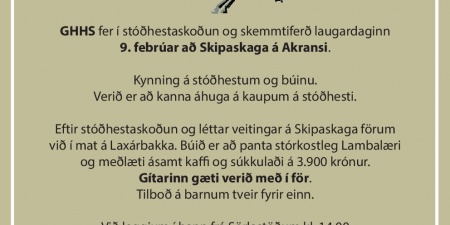 Sörli Hestamannafélag, Íþrótt, Lífstíll