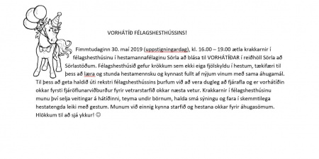 Sörli Hestamannafélag, Íþrótt, Lífstíll
