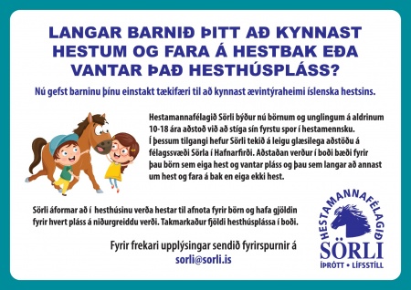 Sörli Hestamannafélag, Íþrótt, Lífstíll