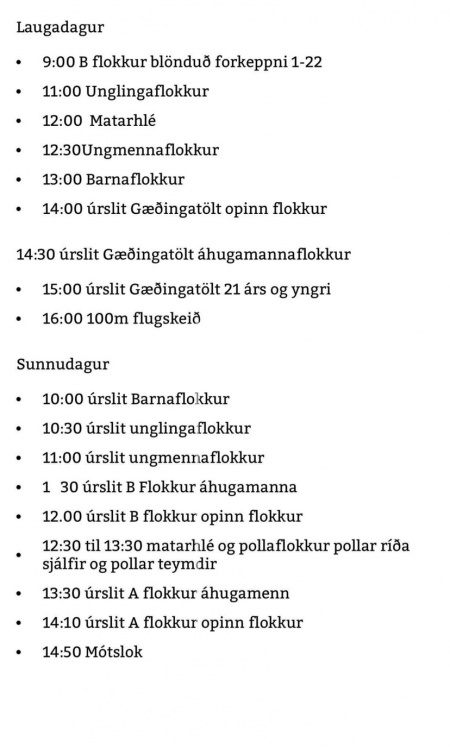 Sörli Hestamannafélag, Íþrótt, Lífstíll