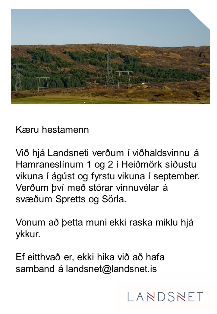 Sörli Hestamannafélag, Íþrótt, Lífstíll